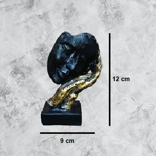 Black Human Face Set of 3 – Three Monkeys Expression | EnamorarDecor