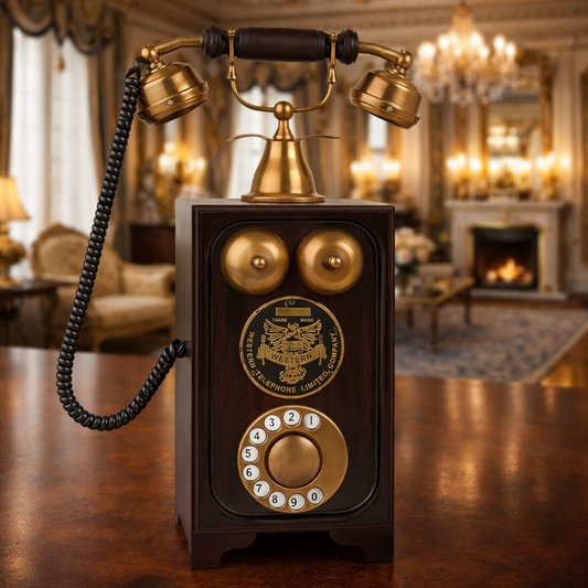 Antique Vintage Telephone Luxury Decor | EnamorarDecor