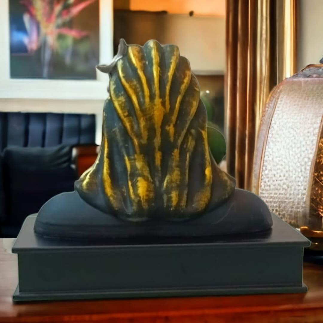 Black Adiyogi Statue (Idol of Shiva) | EnamorarDecor