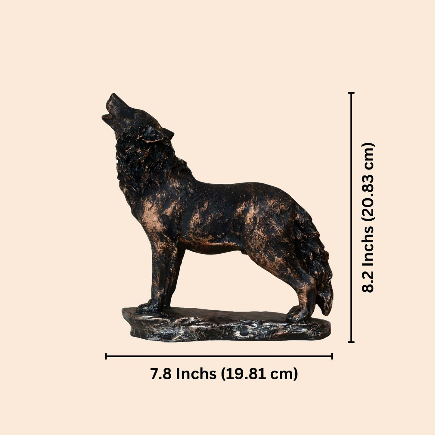 Horse Face Statue With Rider Sculpture (White) | EnamorarDecor