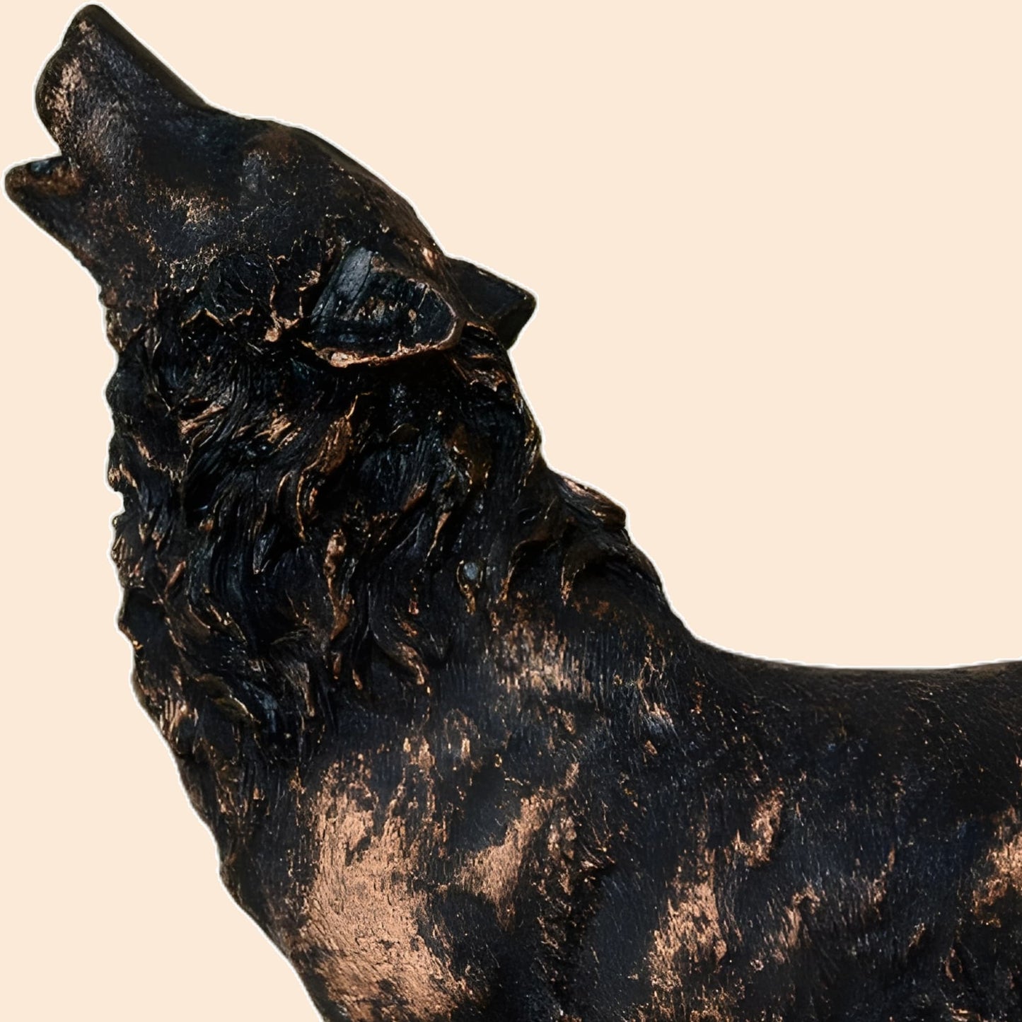 Horse Face Statue With Rider Sculpture (White) | EnamorarDecor