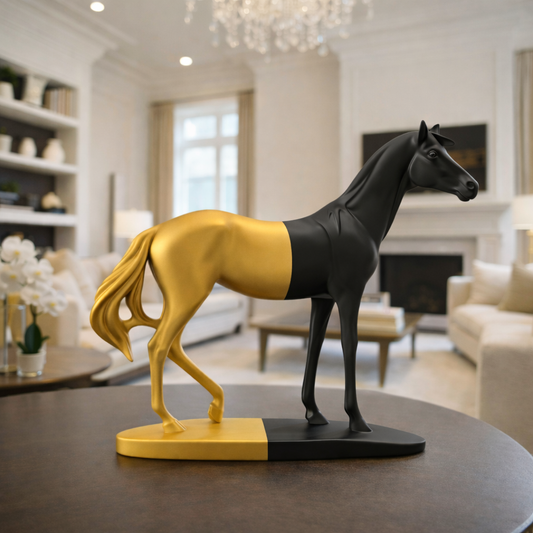 Ace of Spade Black Luxury Horse Decor | EnamorarDecor