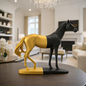 Ace of Spade Black Luxury Horse Decor | EnamorarDecor