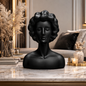 Luxury Black Cloud Lady Sculpture Decor | EnamorarDecor