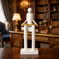 Luxury White Reading Man Book Statue | EnamorarDecor