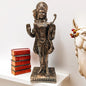 Antique Finish Standing Ram Resin Statue | EnamorarDecor