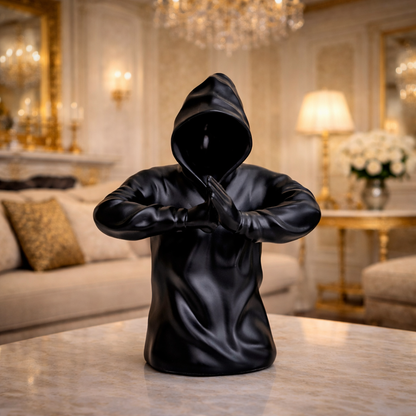 Luxury Black Samurai Mystery Kung Fu Man | EnamorarDecor