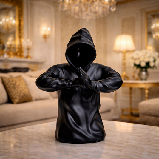 Luxury Black Samurai Mystery Kung Fu Man | EnamorarDecor