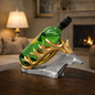 Luxury Silver Deer Head Wine Bottle Holder | EnamorarDecor