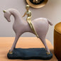 Pink Horse Lady Resin Statue | EnamorarDecor