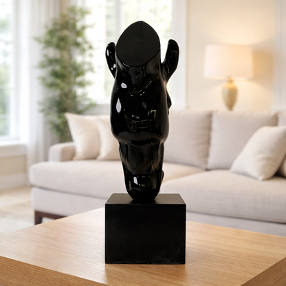 Luxury Black Horse Head Accent Decor | EnamorarDecor