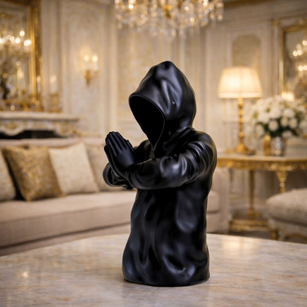 Luxury Black Samurai Mystery Kung Fu Man | EnamorarDecor