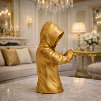 Luxury Golden Samurai Mystery Kung Fu Man | EnamorarDecor