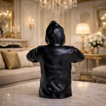 Luxury Black Samurai Mystery Kung Fu Man | EnamorarDecor