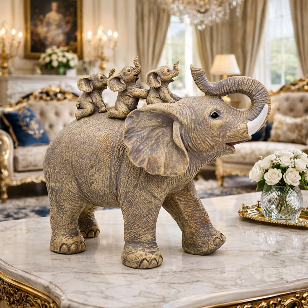 Luxury Elephant Family Decor | EnamorarDecor