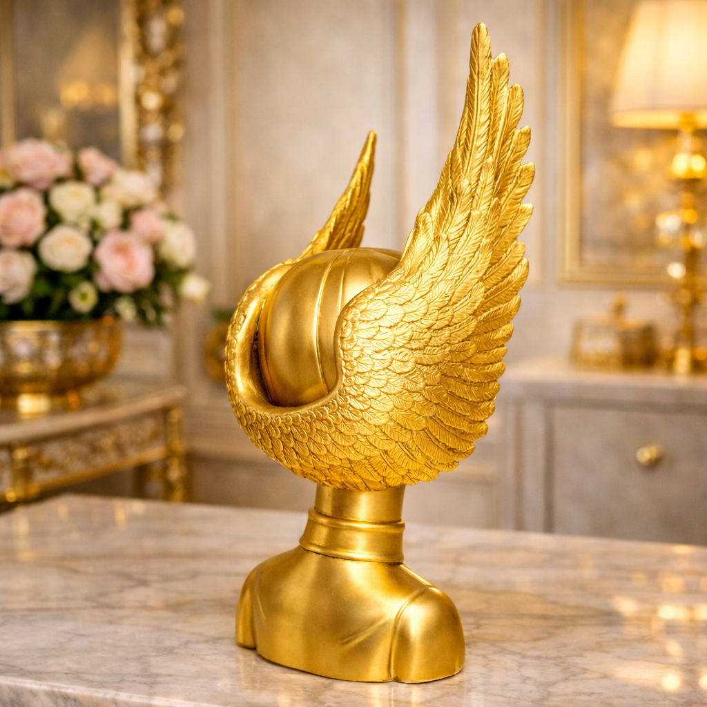 Golden Wing Lady Luxury Decor Bust | EnamorarDecor