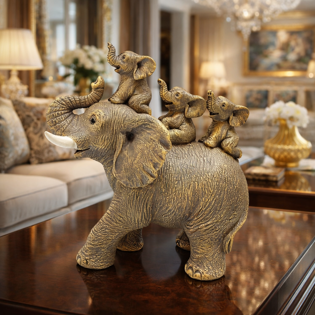 Luxury Elephant Family Decor | EnamorarDecor