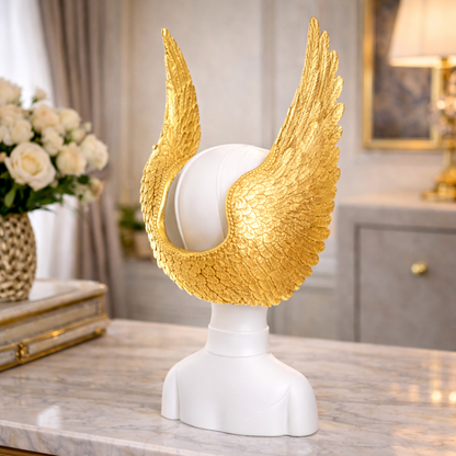 White Wing Lady Luxury Decor Bust | EnamorarDecor