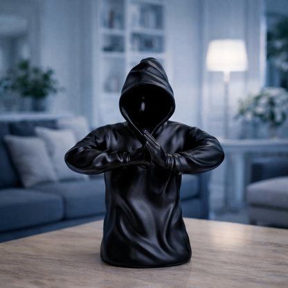 Luxury Black Samurai Mystery Kung Fu Man | EnamorarDecor