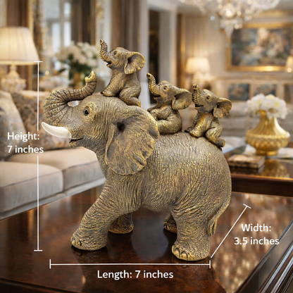 Luxury Elephant Family Decor | EnamorarDecor