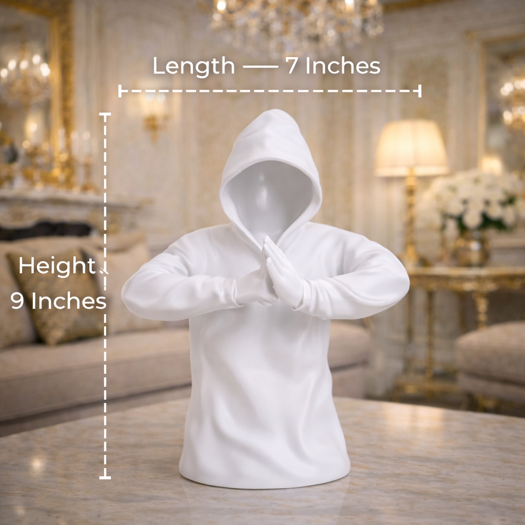 Luxury White Samurai Mystery Kung Fu Man | EnamorarDecor