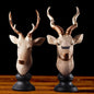 Deer(Hiran) & Antelope Pair Antique Sculpture | EnamorarDecor