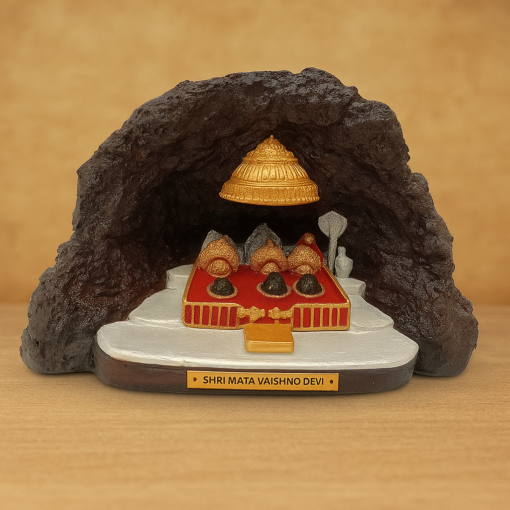 Multicolor Vaishno Devi Resin Statue | EnamorarDecor